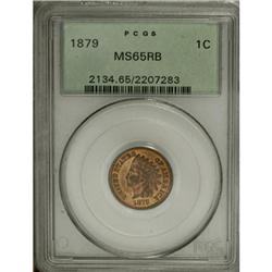 1879 1C Red and Brown MS65 PCGS