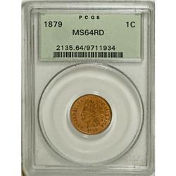 1879 1C Red MS64 PCGS