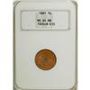 Image 1 : 1881 1C Red and Brown MS64 NGC