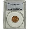 Image 1 : 1892 1C Red MS64 PCGS