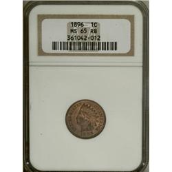 1896 1C Red and Brown MS65 NGC