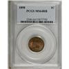 Image 1 : 1898 1C Red and Brown MS64 PCGS