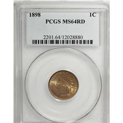 1898 1C Red MS64 PCGS