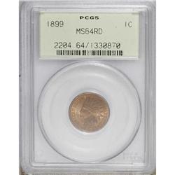 1899 1C Red MS64 PCGS