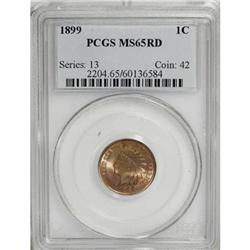 1899 1C Red MS65 PCGS