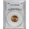 Image 1 : 1901 1C Red MS64 PCGS