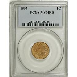 1903 1C Red MS64 PCGS