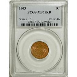 1903 1C Red MS65 PCGS