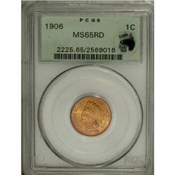 1906 1C Red MS65 PCGS