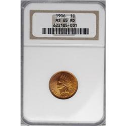 1906 1C Red MS65 NGC