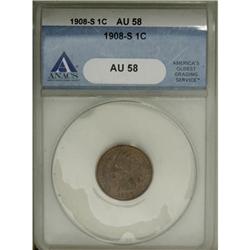 1908-S 1C AU58 ANACS