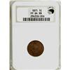 Image 3 : 1871 1C Red and Brown PR64 NGC