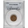 Image 1 : 1874 1C Red and Brown PR65 PCGS