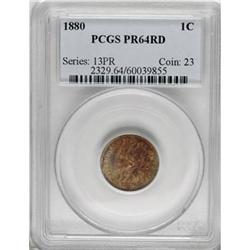 1880 1C Red PR64 PCGS
