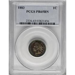 1883 1C Brown PR65 PCGS