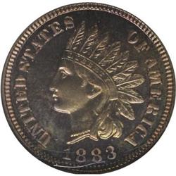 1883 1C Red and Brown PR65 NGC