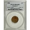 Image 1 : 1886 1C Type One Brown PR64 PCGS