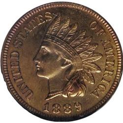 1889 1C Red and Brown PR65 NGC