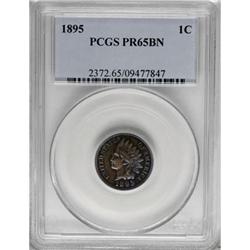 1895 1C Brown PR65 PCGS