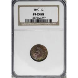 1899 1C Brown PR65 NGC