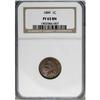Image 1 : 1899 1C Brown PR65 NGC