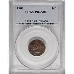 1902 1C Red and Brown PR65 PCGS