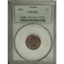 1904 1C Red and Brown PR65 PCGS