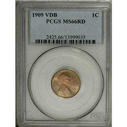 1909 VDB 1C Red MS66 PCGS