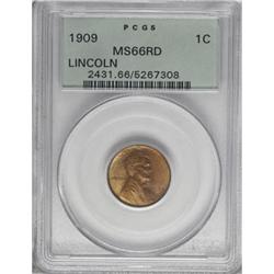 1909 1C Red MS66 PCGS
