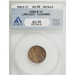1909-S 1C AU55 ANACS