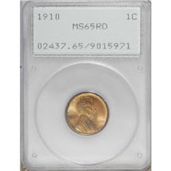 1910 1C Red MS65 PCGS