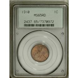 1910 1C Red MS65 PCGS