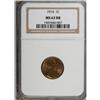 Image 1 : 1914 1C Red and Brown MS63 NGC