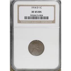 1914-D 1C XF45 NGC