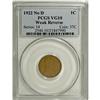 Image 1 : 1922 No D 1C Weak Reverse VG10 PCGS