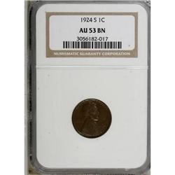 1924-S 1C AU53 NGC