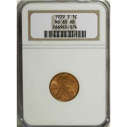 1929-S 1C Red MS65 NGC