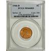 Image 1 : 1946-D 1C Red MS66 PCGS
