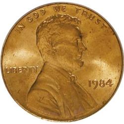 1984 1C Doubled Die Obverse Red MS67 PCGS