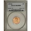 Image 1 : 1995-D 1C Red MS68 PCGS