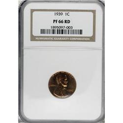 1939 1C Red PR66 NGC