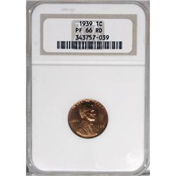 1939 1C Red PR66 NGC
