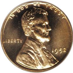 1952 1C Red PR67 PCGS