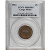 Image 1 : 1864 2C Large Motto Brown MS65 PCGS