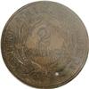 Image 2 : 1865 2C Brown MS63 PCGS