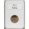 Image 1 : 1865 2C Red and Brown MS65 NGC