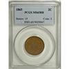 Image 1 : 1865 2C Red and Brown MS65 PCGS