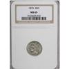 Image 1 : 1875 3CN MS65 NGC