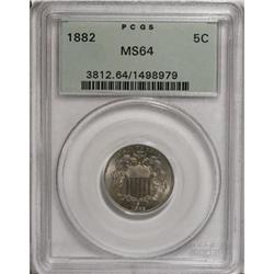 1882 5C MS64 PCGS