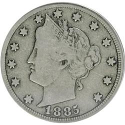 1885 5C VG10 ANACS